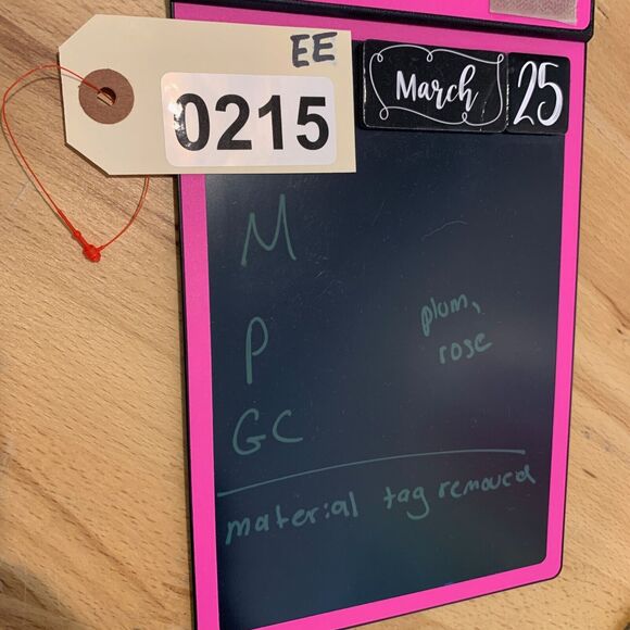 Bonobos Shirt Mens L Large Plum Rose Pink SLIM Fit Check Button Down Long Sleeve - Picture 8 of 9